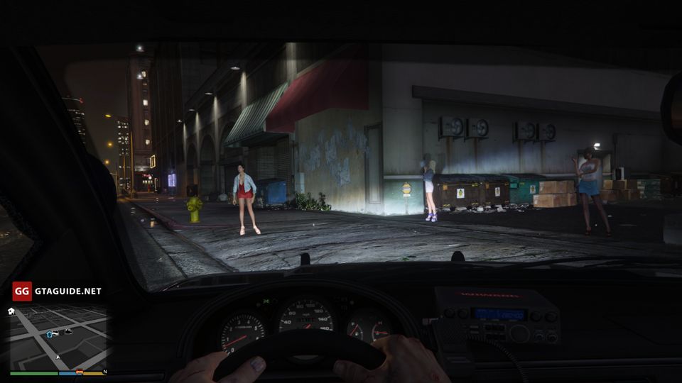 Prostitutes in GTA V.