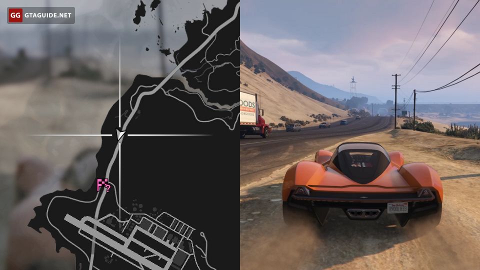 where is the military base in gta v